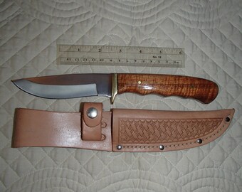 Hunting knife Koa grips