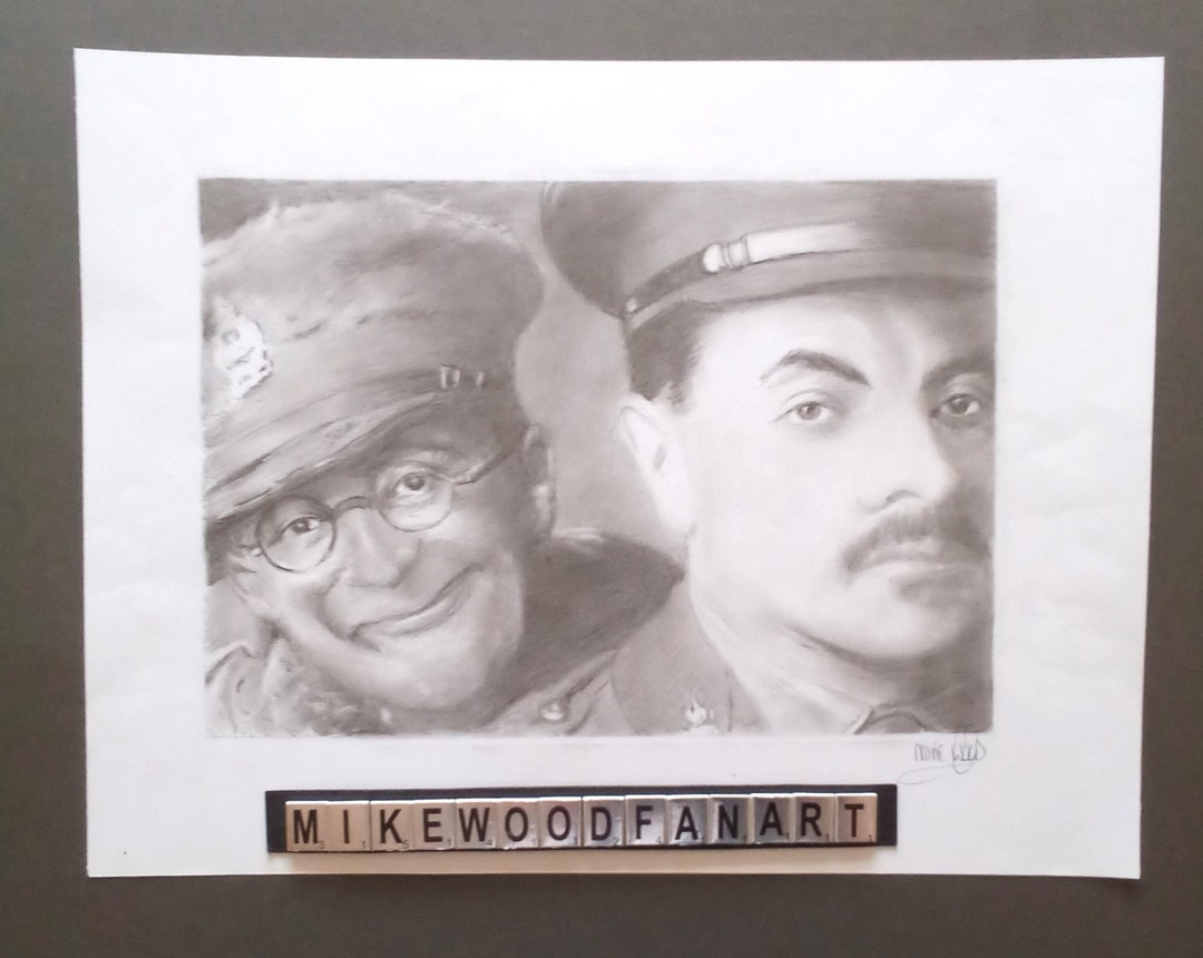Blackadder Goes Forth Original Drawing - Etsy