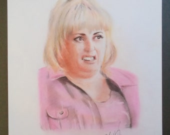 Fat Amy of Pitch Perfect original portrait