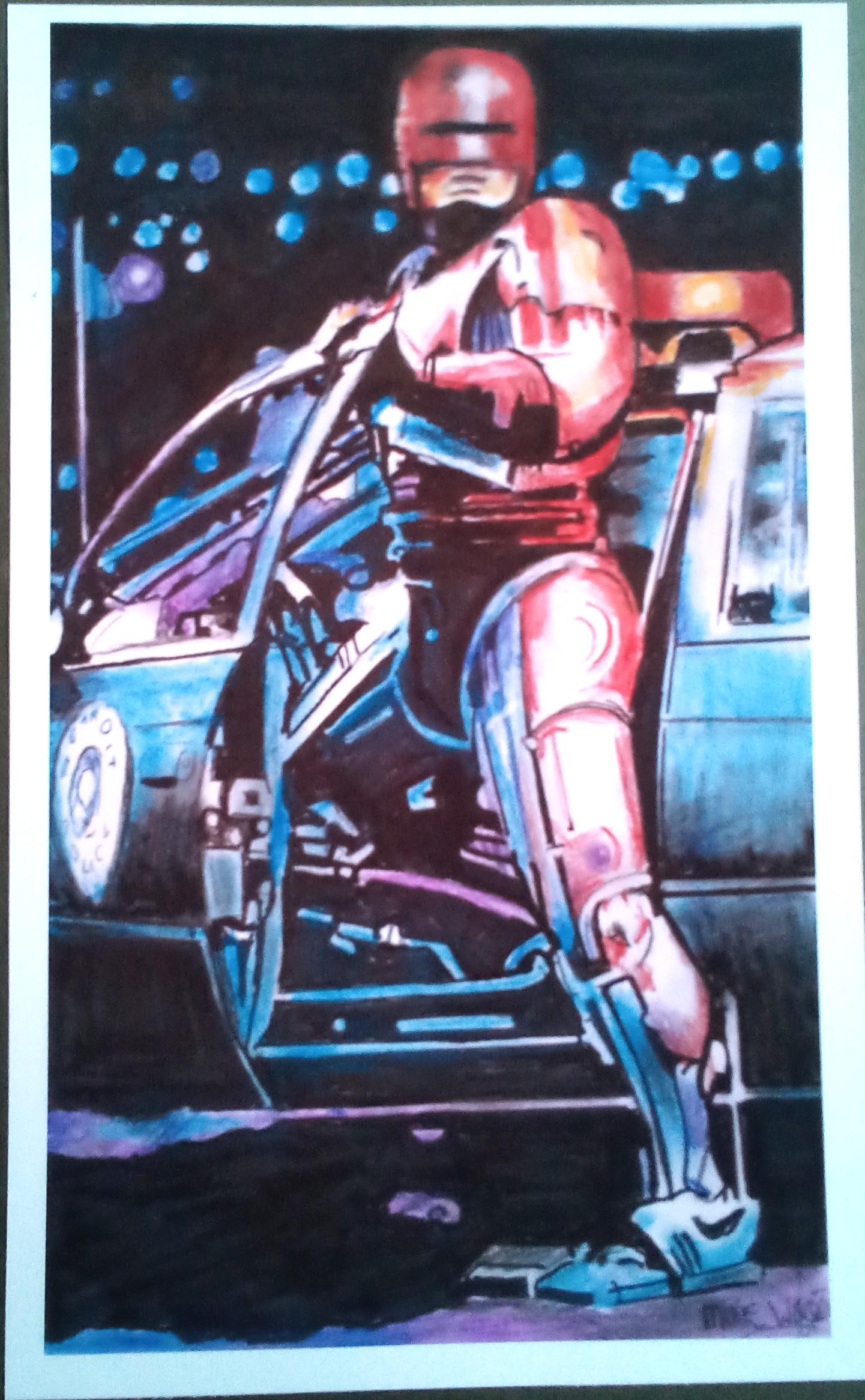 Robocop Drawings - Etsy