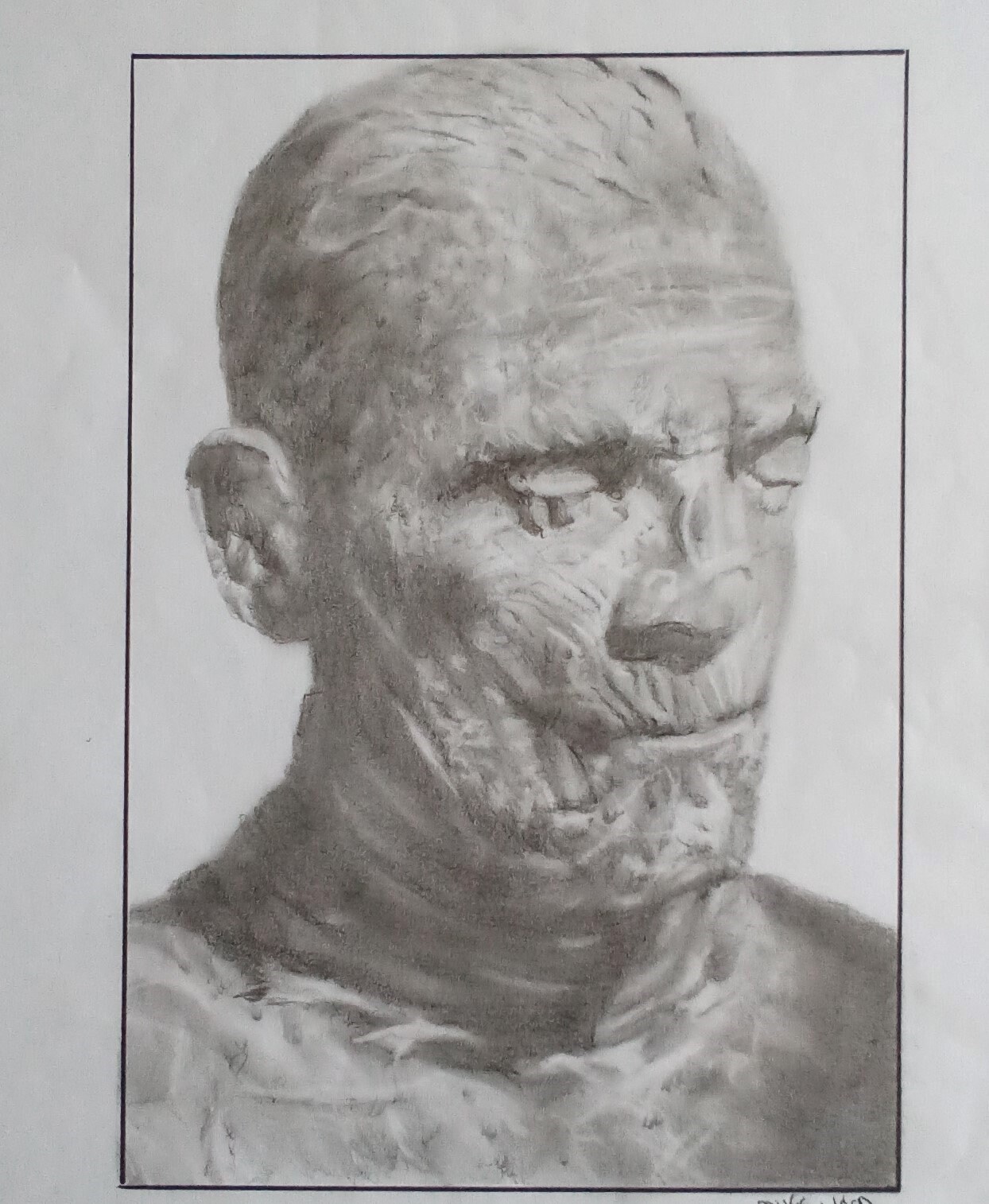 Boris Karloff as the Mummy Original Drawing - Etsy