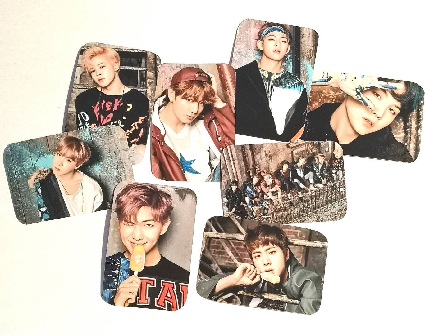 Bts Wings You Never Walk Alone Album Concept Photocard Set Etsy Singapore