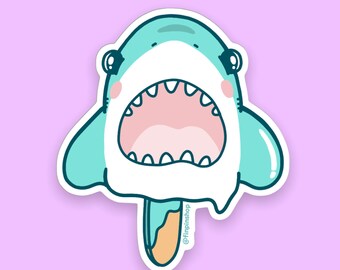 July 2022 Summer Sharksicle Patreon sticker