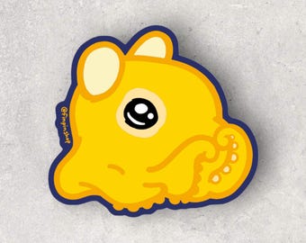 Flapjack octopus sticker