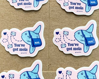 Mola Mail sticker