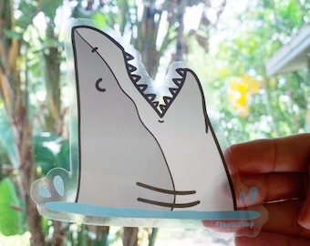 Shark breach! Sticker