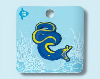 Ribbon eel pin • Patreon exclusive