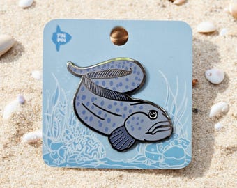 Wolf eel pin