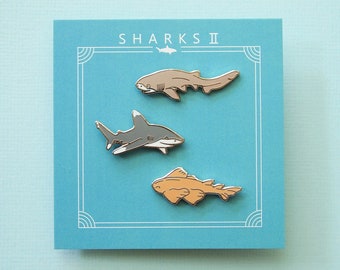 Sharks II pins