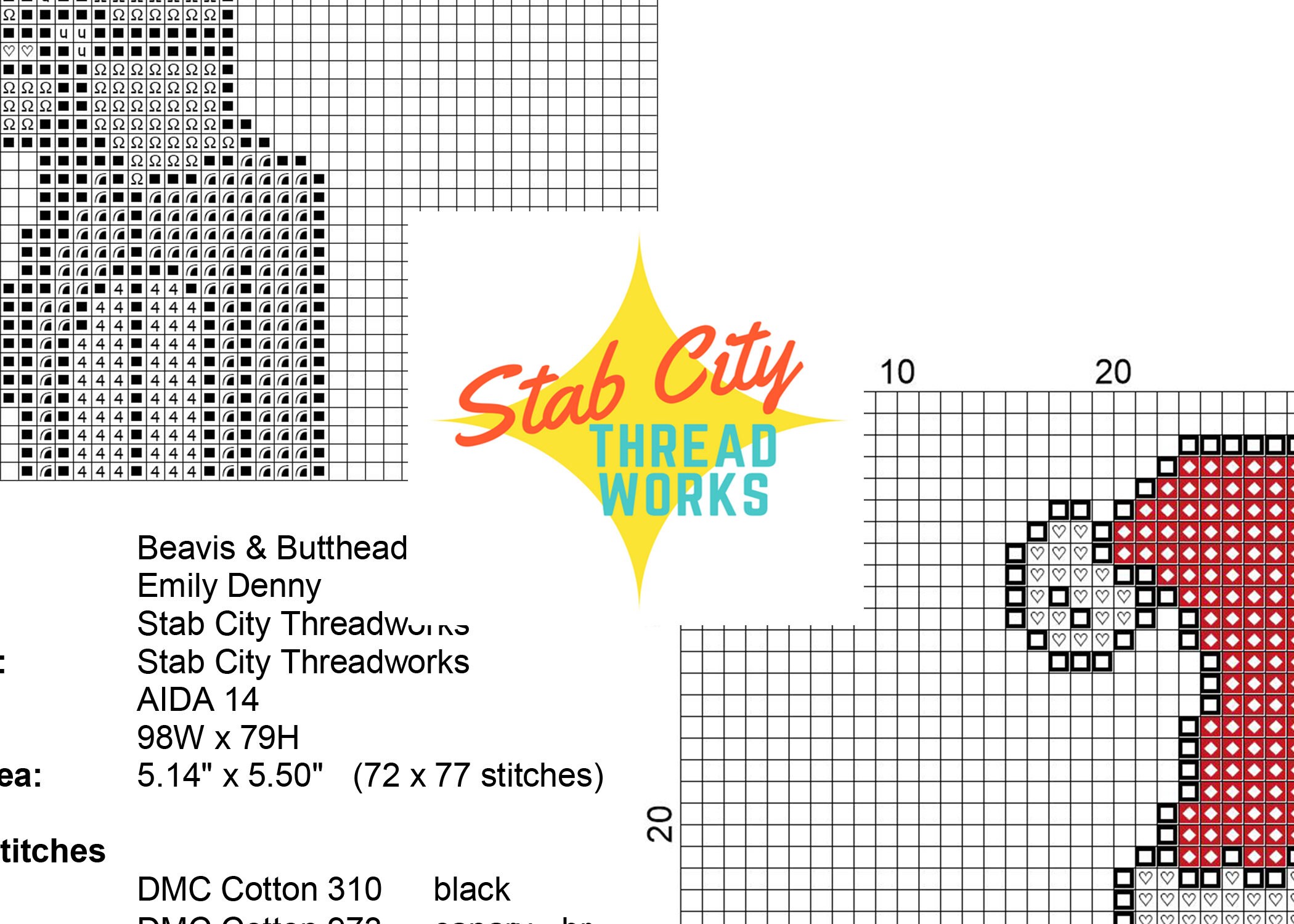 Beavis and Butthead Do Christmas Cross Stitch PATTERN DOWNLOAD - Etsy