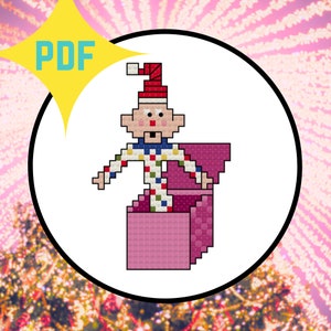 Charlie from Island of Misfit Toys Rudolf Cross Stitch PATTERN DOWNLOAD