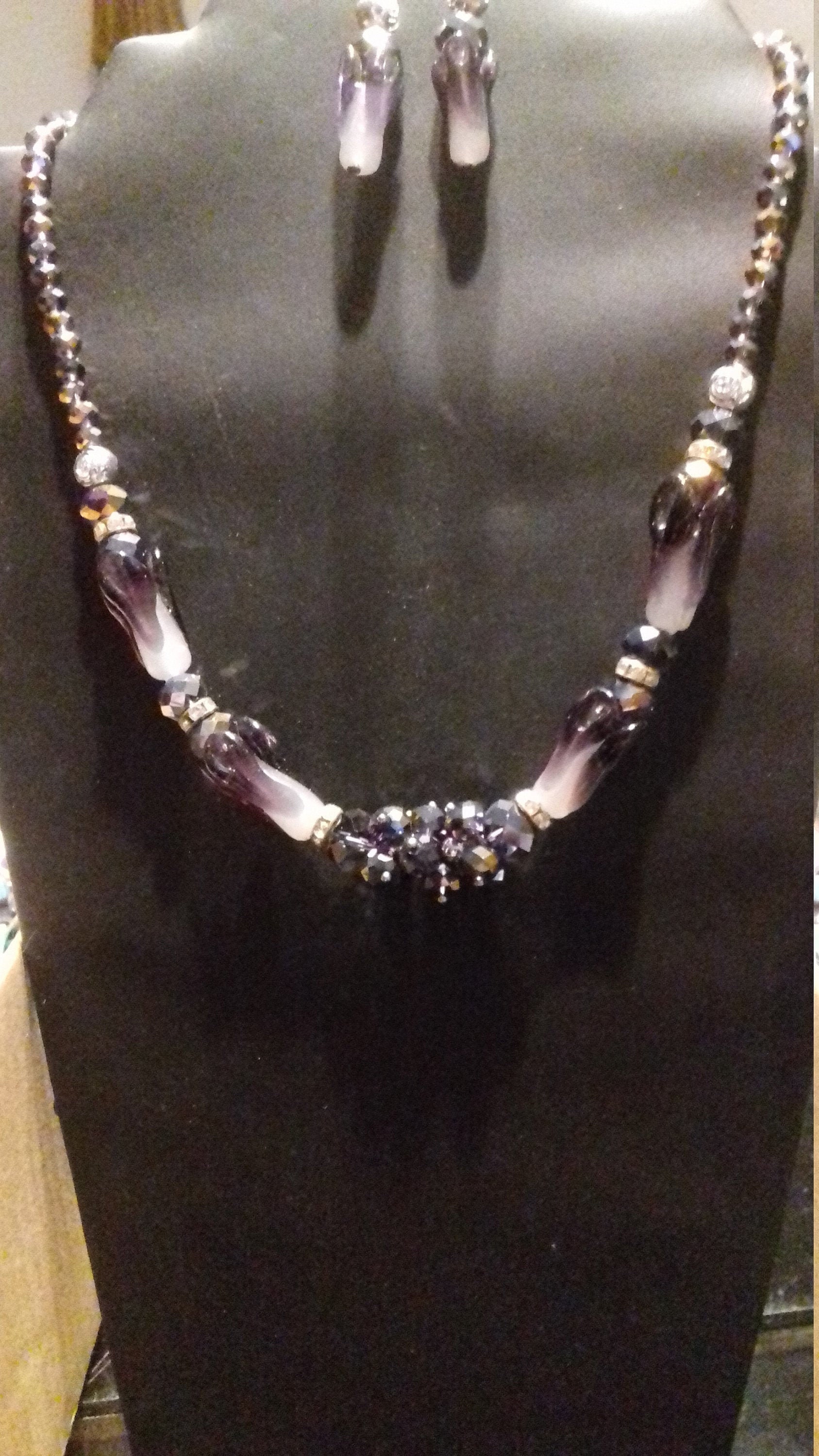 Collier en argent sterling 1/20 CT.TDW avec cadre en forme de cœur