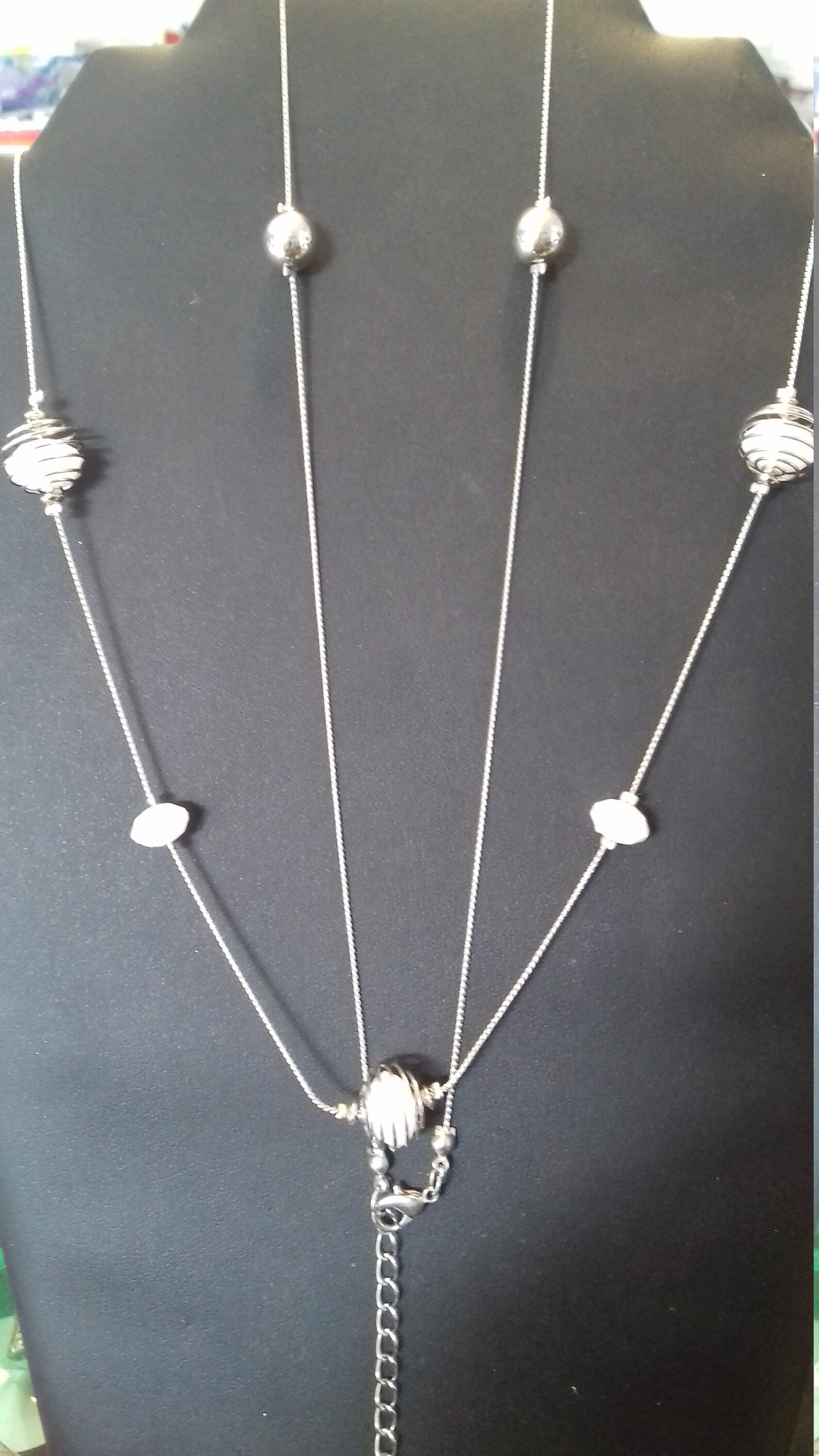 Sautoir Fantaisie Femme Doré Avec Pendentif Bonhomme Chocolat Vert - Neuf Avec étiquettes