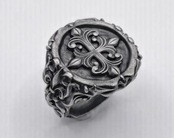 Anillo masculino barroco