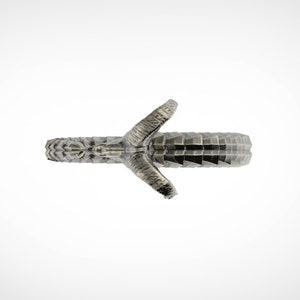 Stackable Skull Silver Ring