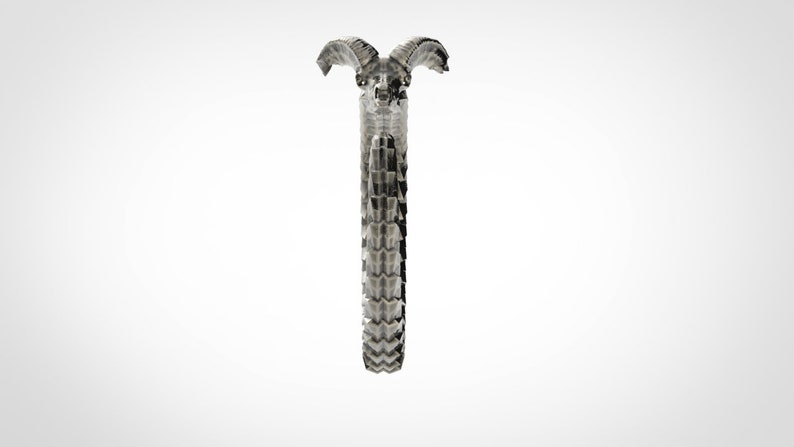 Stackable Skull Silver Ring