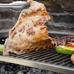 Stainless steel Argentina grill asado parrilla BBQ