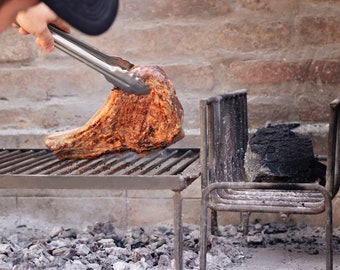 Parrilla argentina Asador a la llama Iron grill asador criollo bbq grill  master