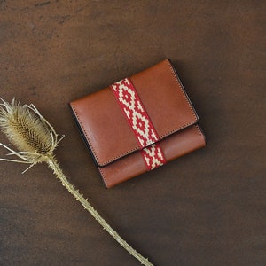 Billetera Guarda Pampas Cuero de vaca Premium, Hecha a mano, Teñida a base vegetal, Unisex