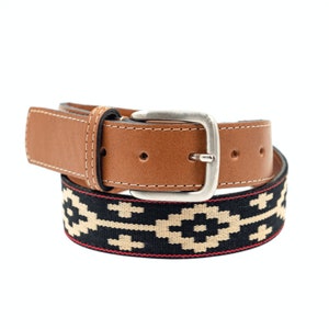 Woman Guarda Pampas Premium Woven Polo Belt Hand Made Lightweight Vegetable-Tanned Leather Polo Belt 画像 4