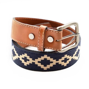 Interchangeable Buckle Leather and Guarda Pampa Belt