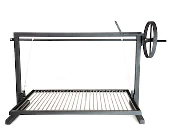 Argentine Iron Grill Asado Parrilla Argentina Grill Santa Maria Grill, Outdoor Kitchen, Open Fire Cooking