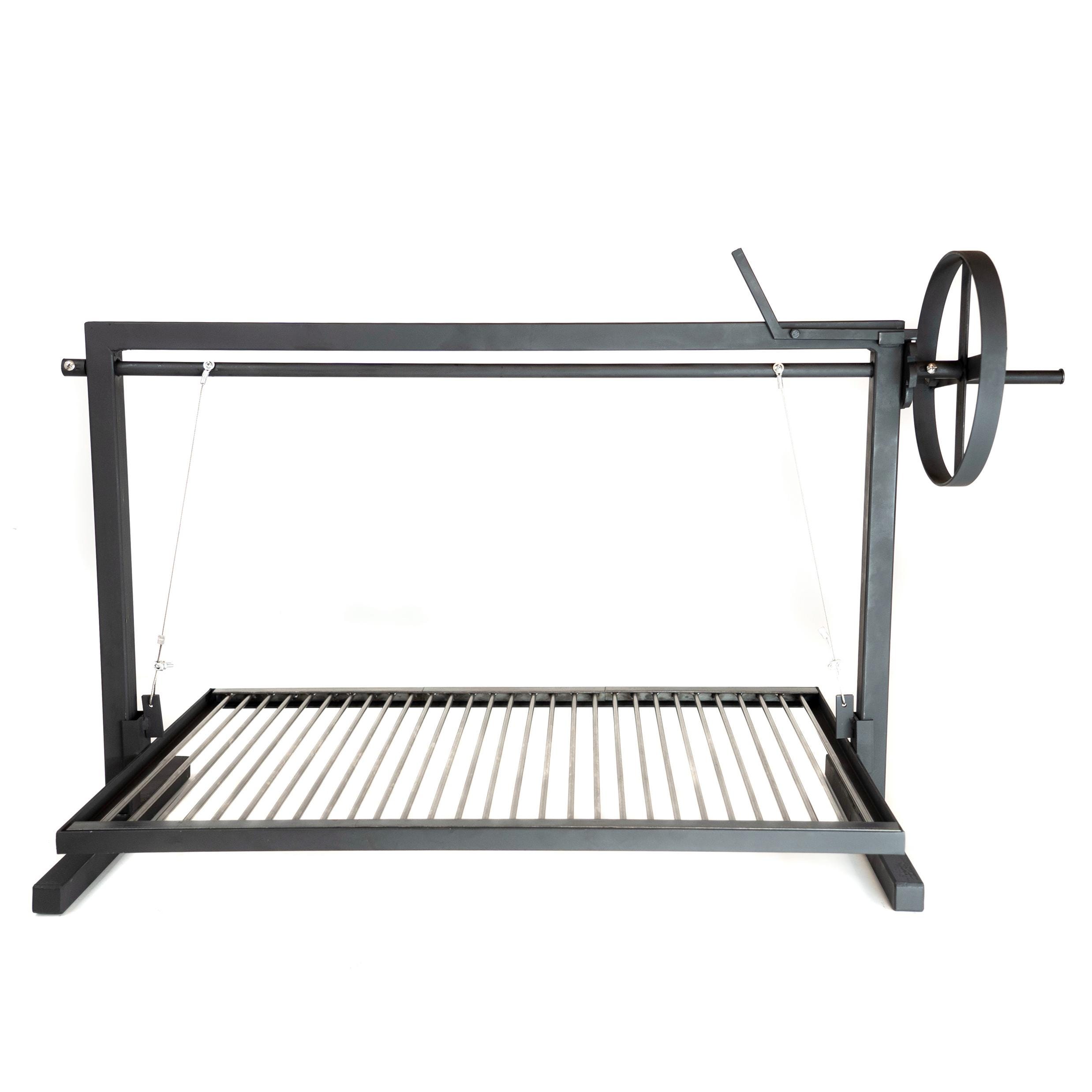Original Argentinischer Premium-Brasero Aus Eisen – Klassischer Holzkohlegrill Für Rustikales Grillvergnügen