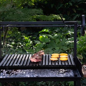 Argentine Iron V Grates Santa Maria Grill