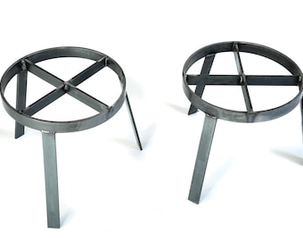 Cooking Stands for the open fire. Heavy Duty Iron Contruccion 11.8 diameter