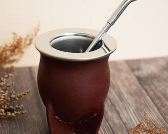Mate de calabaza y cuero , Mate, yerba mate, mate argentino