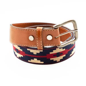 Interchangeable Buckle Leather and Guarda Pampa Belt