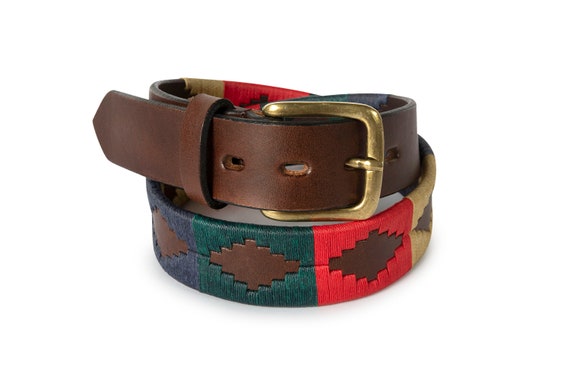 Polo Belt Hand-Stitched leather belt GaucholIfe 