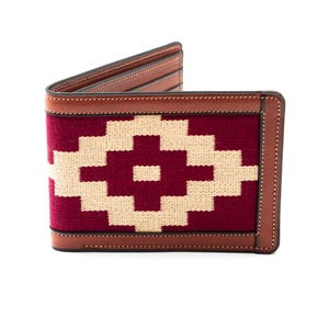 Guarda Pampas Premium Woven Wallet Hand Made Lightweight Vegetable-Tanned Leather Wallet | Unisex