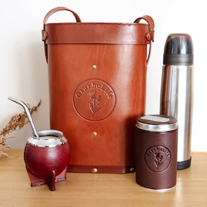Matera - Mate gourd set - yerba mate bombilla set -