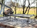 Argentine Iron Grill Set Asado Parrilla Argentina Grill + Brazier, Outdoor Kitchen, Open Fire Cooking product logo