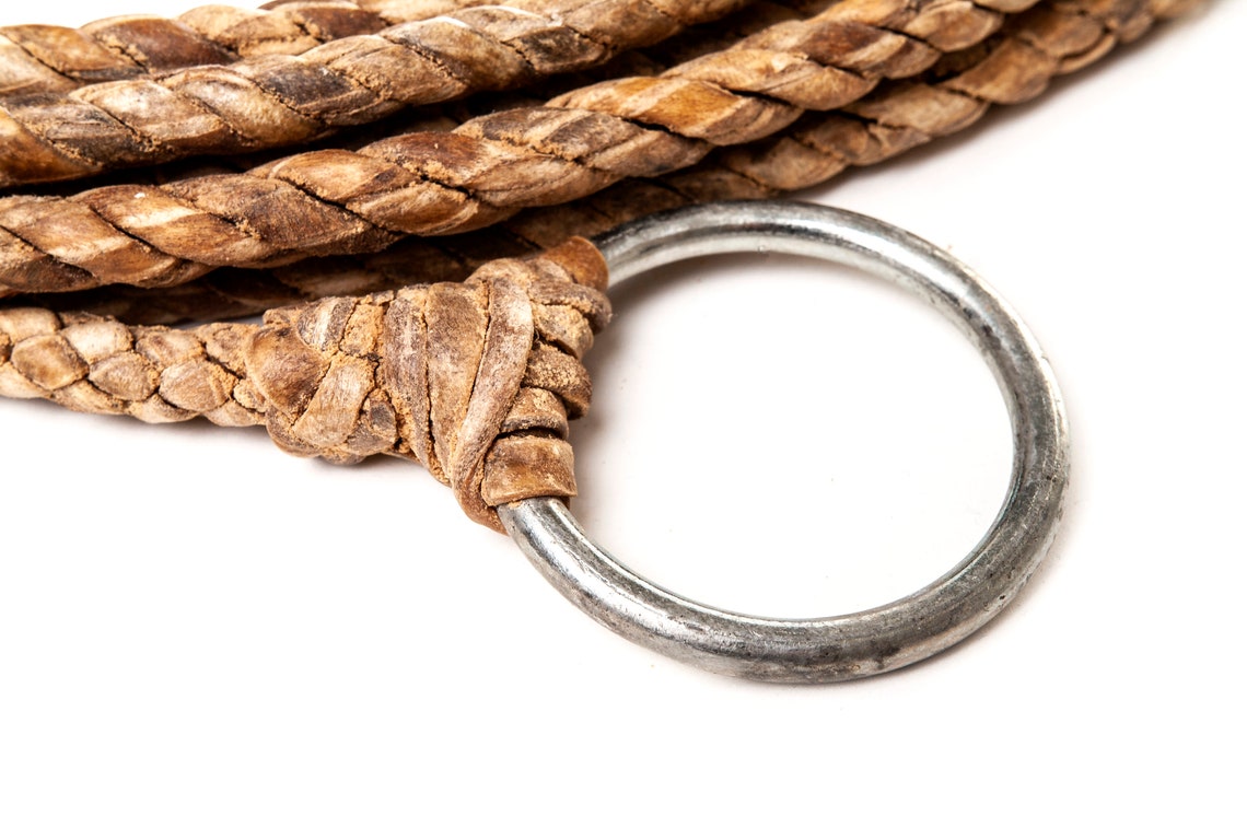 Ranch Rawhide Rope Lasso Cowboy Rope Braided Ranch Rope Etsy