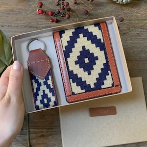Coffret Cadeau Portefeuille + Porte-clés