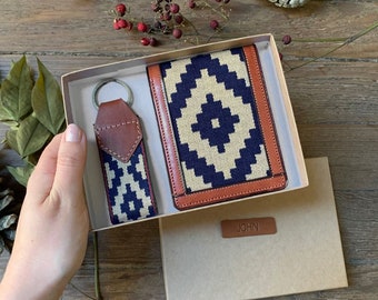 Gift Box Wallet + Keychain