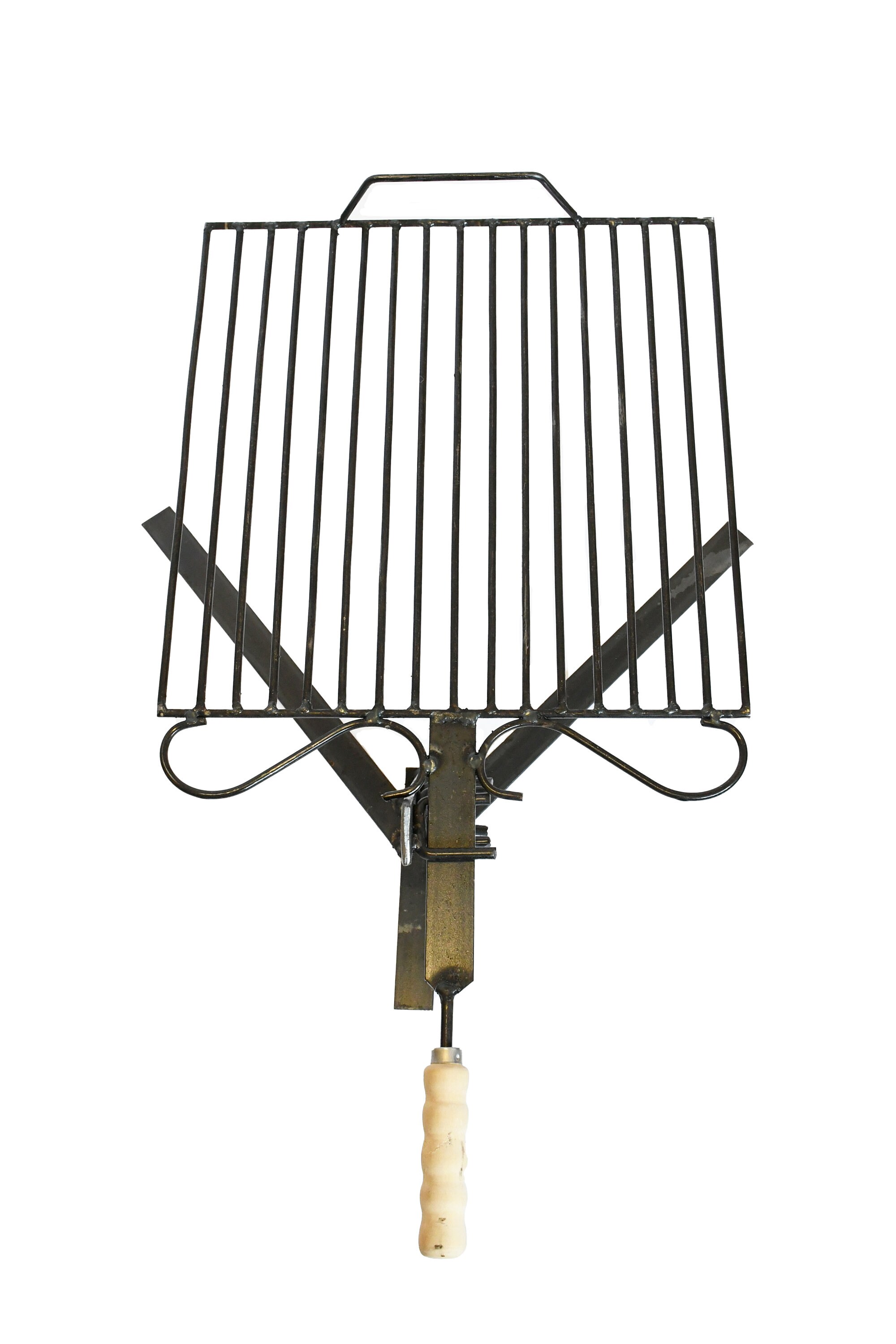 Argentine Iron Indoor Fireplace Grill Asado Design for Indoor Etsy