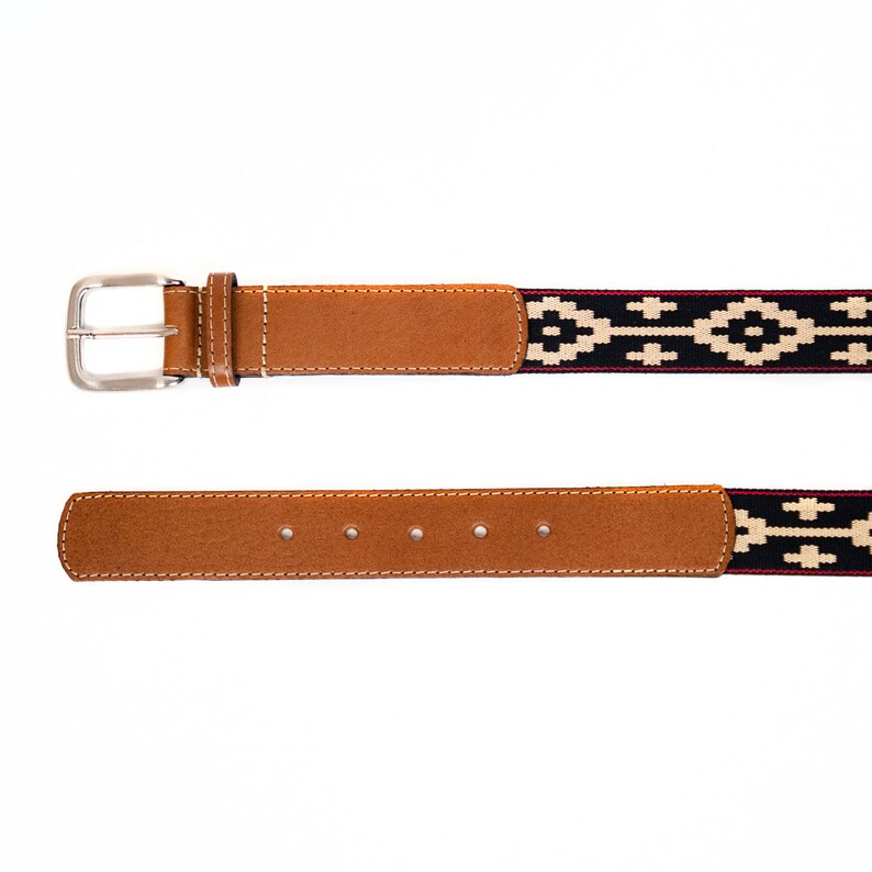 Woman Guarda Pampas Premium Woven Polo Belt Hand Made Lightweight Vegetable-Tanned Leather Polo Belt 画像 5