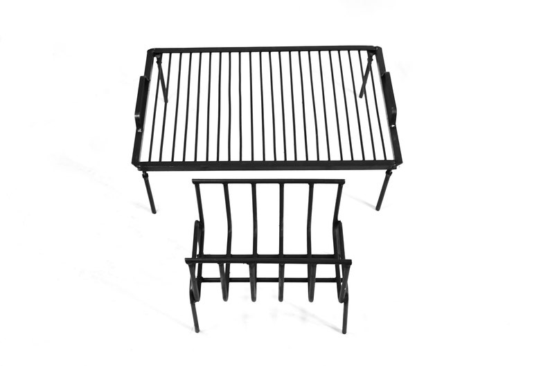 Argentine Iron Grill Set Asado Parrilla Argentina Grill Etsy