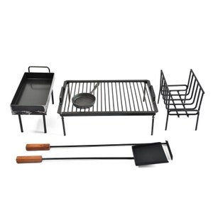 Komplettes BBQ-Set - Grill-, Brazier-, Brazier-, Provoletera- und FireLac-Werkzeuge