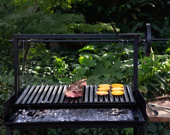 Griglie in ferro argentino a V Santa Maria Grill