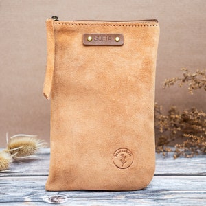 Yerba Mate Container, Mate Gourd Leather Accessory Tan