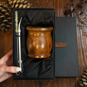 Gift Box Wooden Mate Cup