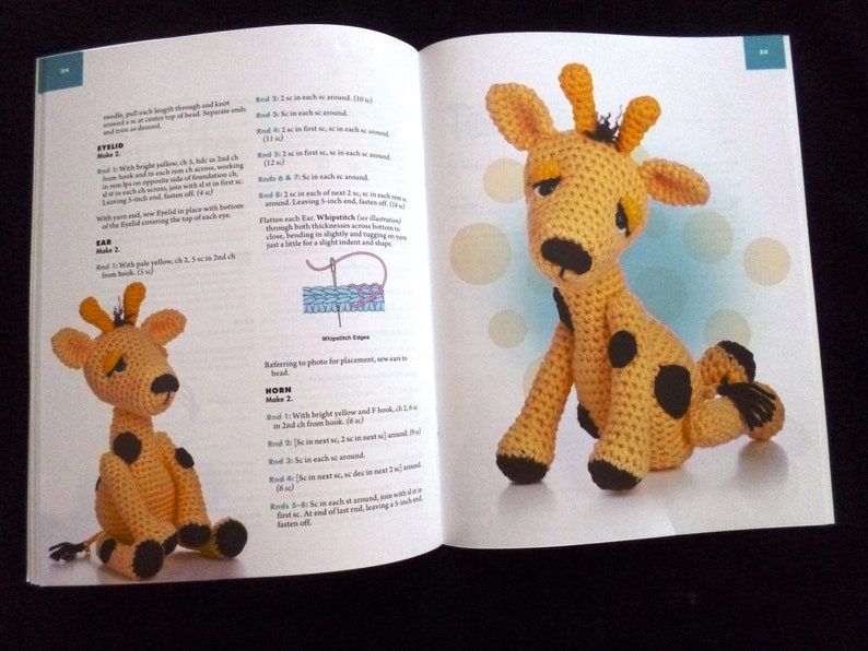 Animal Amigurumi to Crochet Crochet Pattern Book with 8 Adorable Designs by Teri Crews image 7