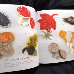 Oiseaux, papillons et petites bêtes à tricoter et à crocheter par Lesley Stanfield Cahier de modèles de créatures à tricoter et à crocheter, édition 2021 image 7