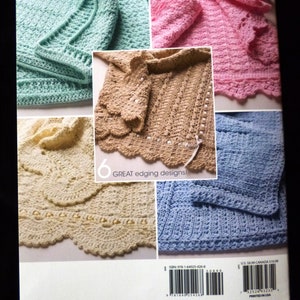 Timeless Edgings Baby Blankets 6 great edging designs 6 Crochet Baby Blanket Patterns by Lisa Nas, Annie's Crochet image 2