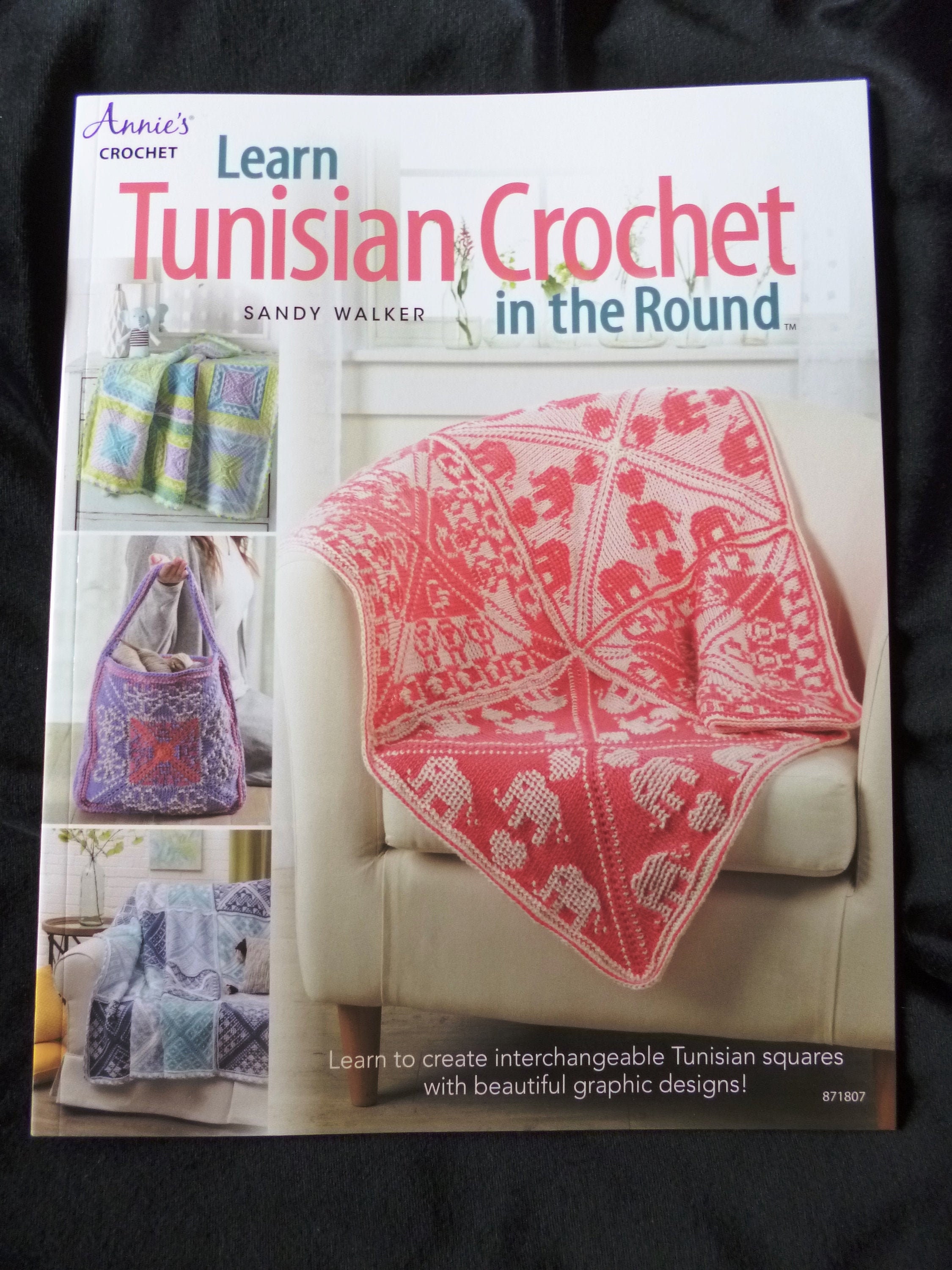 Learn Tunisian Crochet in the Round Pattern and Technique Etsy