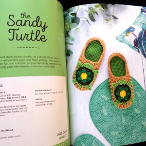 Crochet Animal Slippers Crochet pattern book of 60 fun and easy slipper patterns for all the family by Ira Rott image 8